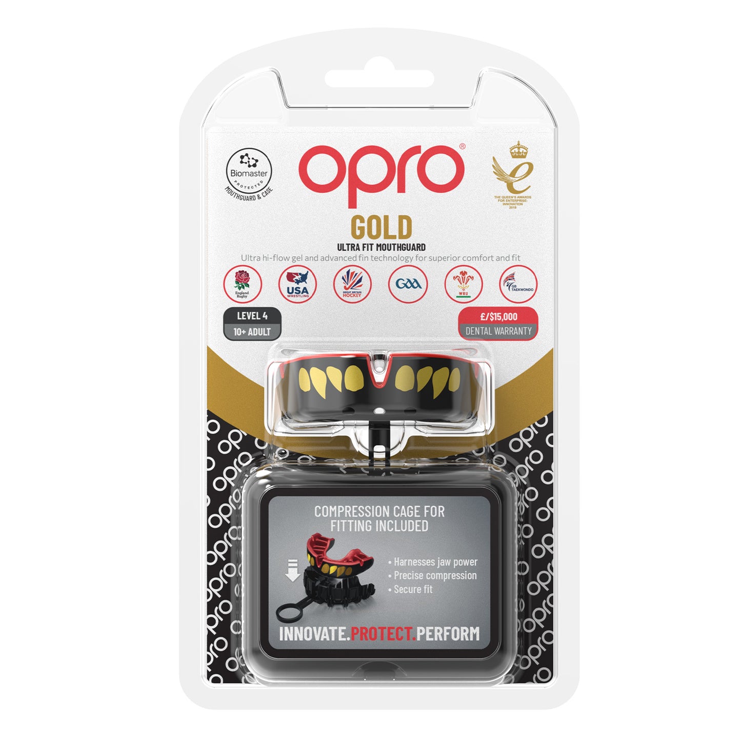 Opro Gold Mouthguard Grillz and Jawz