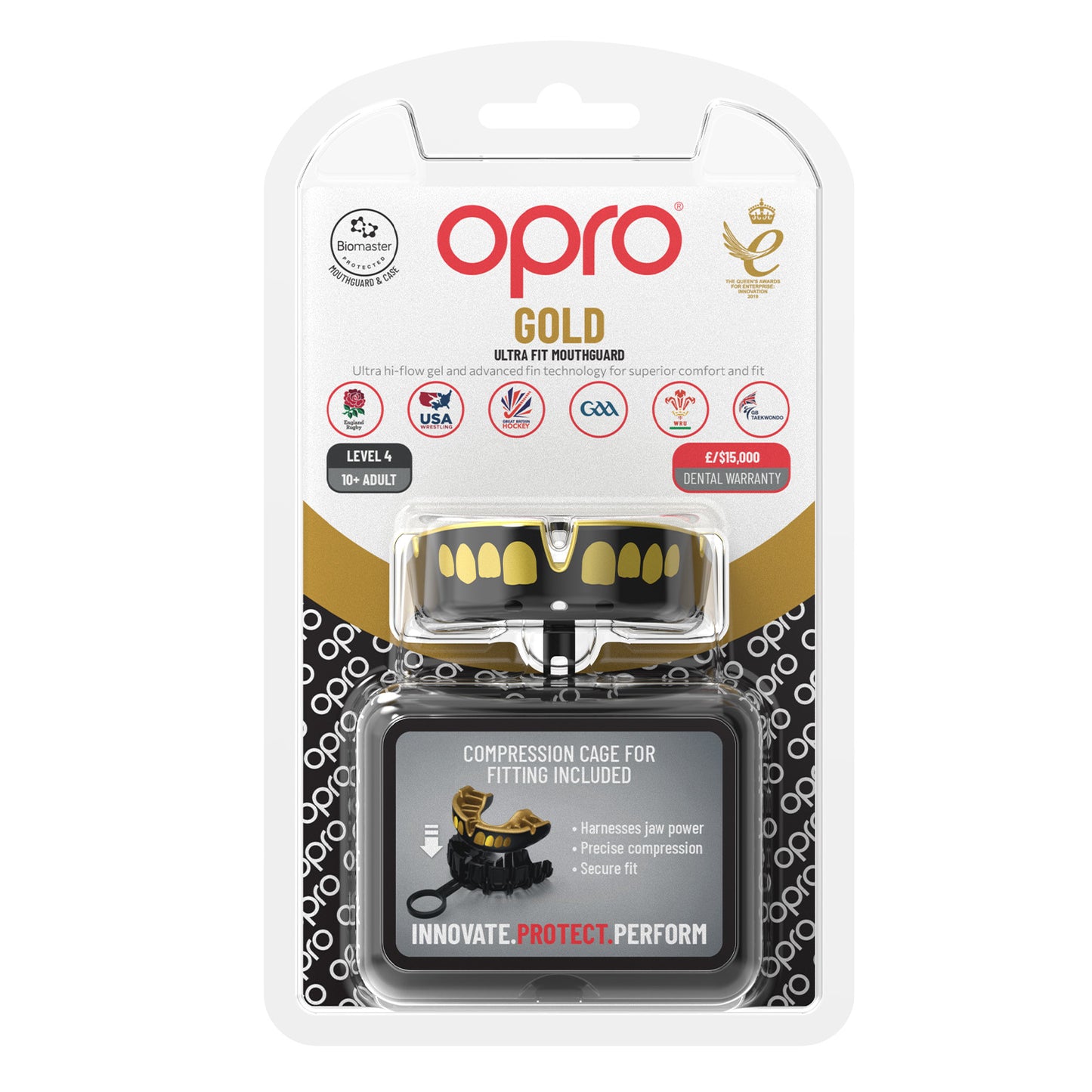 Opro Gold Mouthguard Grillz and Jawz
