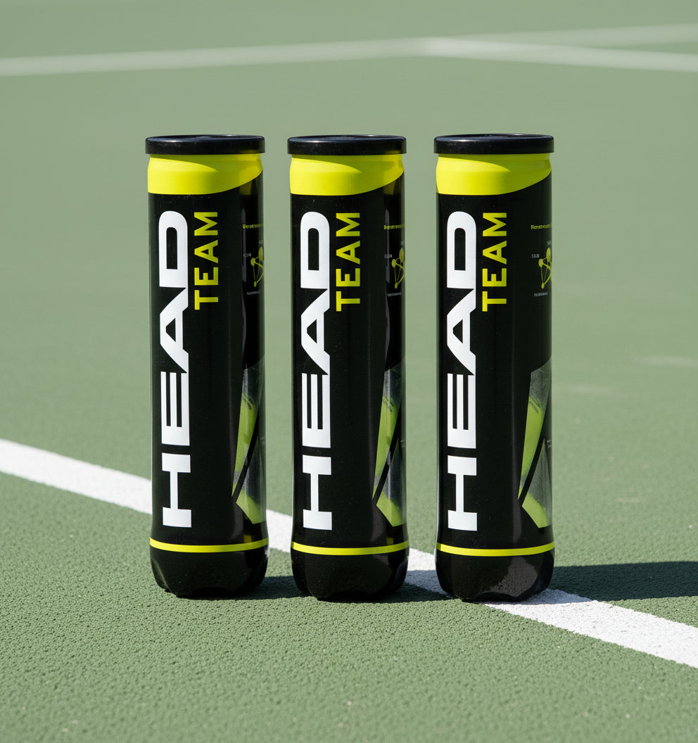 Head Team Tennis Balls Tube Of 4