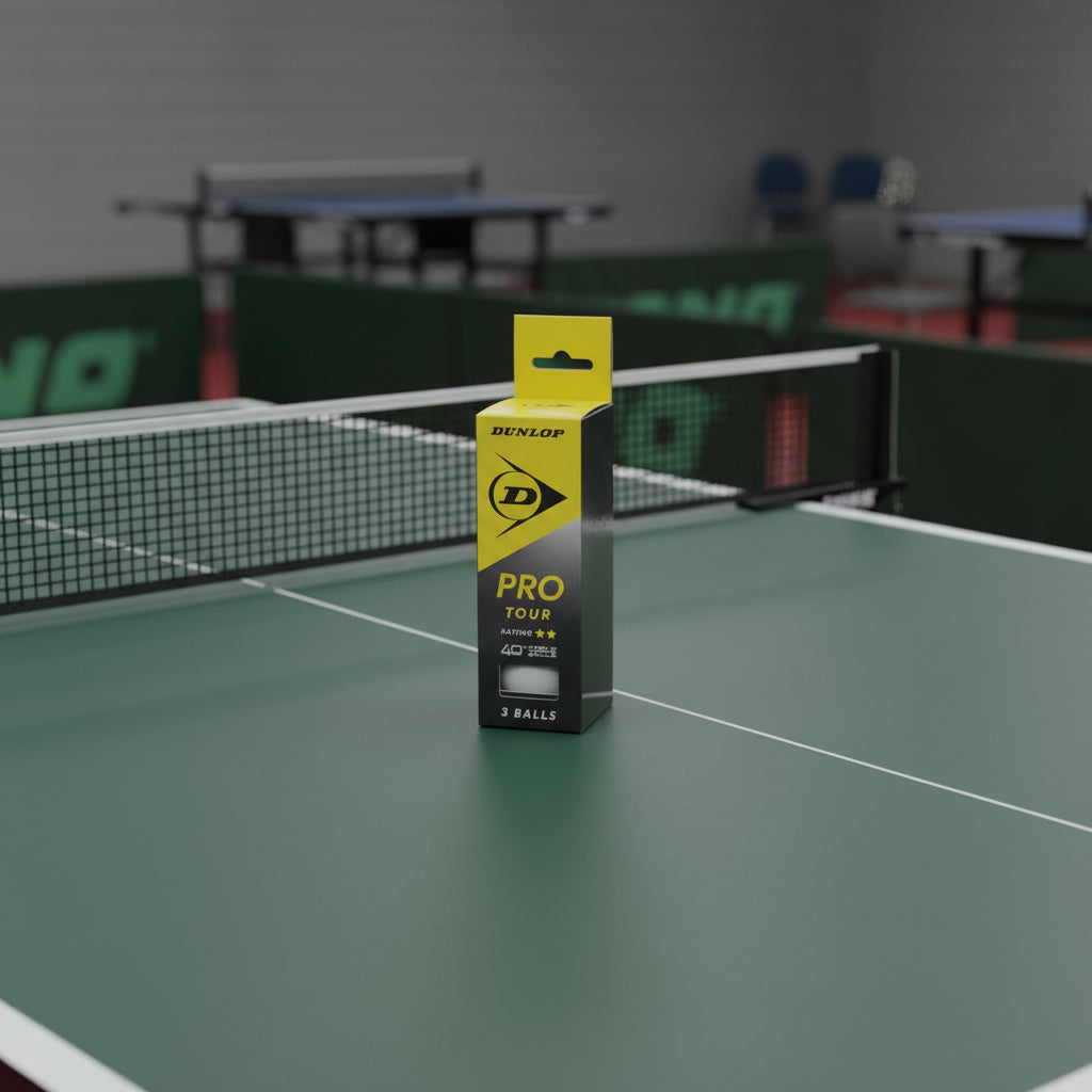 Dunlop 40+ Pro Tour TT Balls - Pack of 3