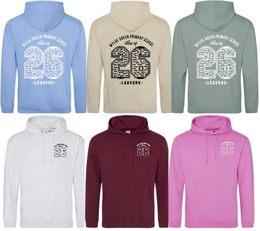 Wylde Green Leavers Hoodies 2026 Draft all of them