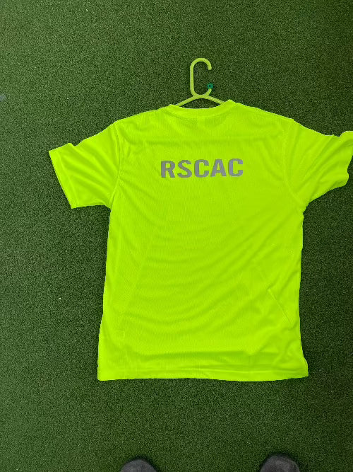 Royal Sutton Athletic Electric Yellow T-Shirt - Short Sleeve Juniors