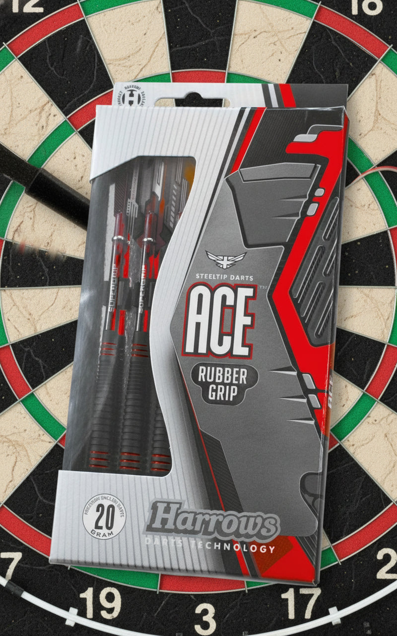 Harrows Ace Rubber Coated Brass Darts