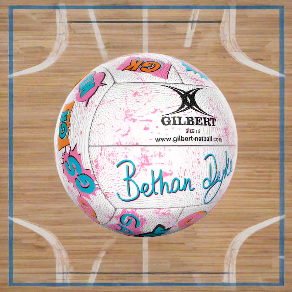 Gilbert Signature Netballs - Bethan Dyke