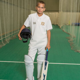 Radial Cricket Slipover - White Only