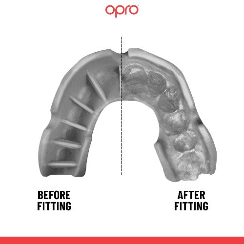 Opro Silver Mouthguard - New Jawz