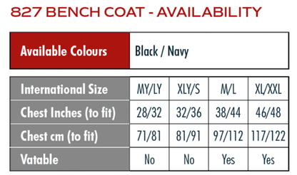 Halesowen ACC Bench Coat