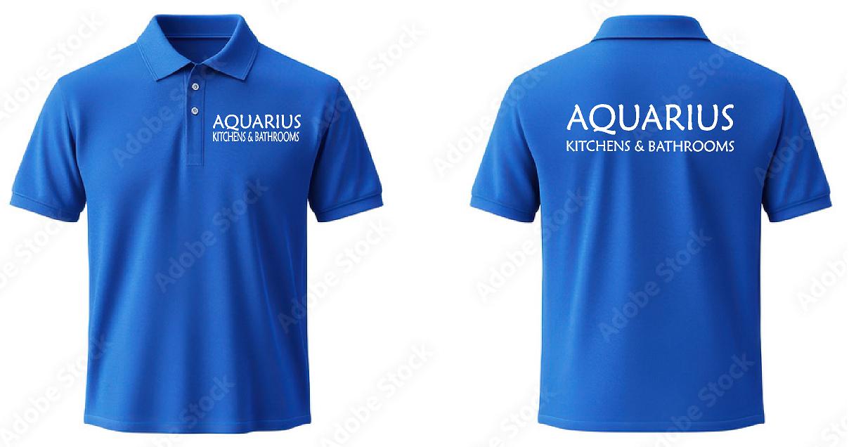 Aquarius Royal Blue Cool polo