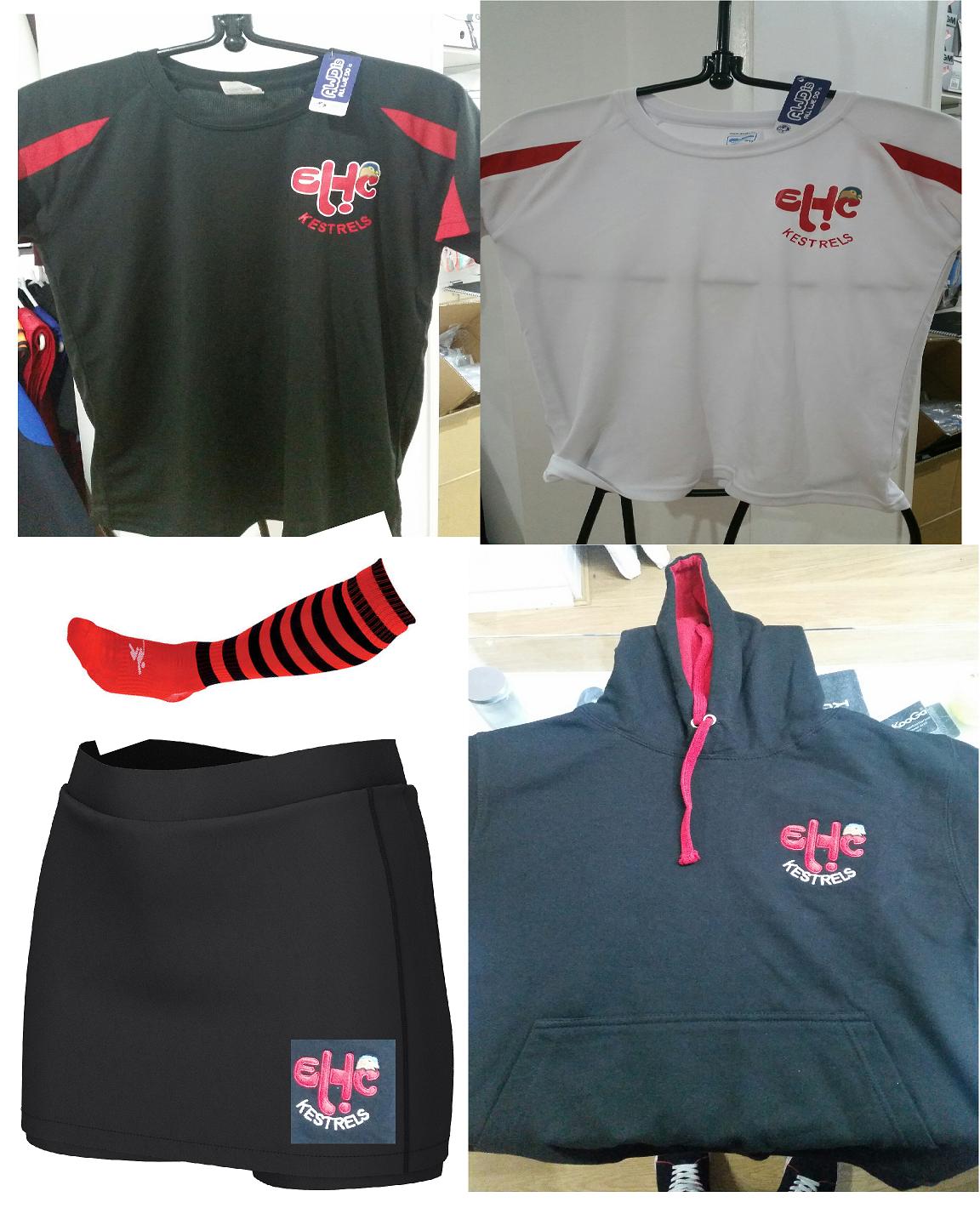Edgbaston Kestrels Hoodie Bundle Deal Junior Sizes - With Skort