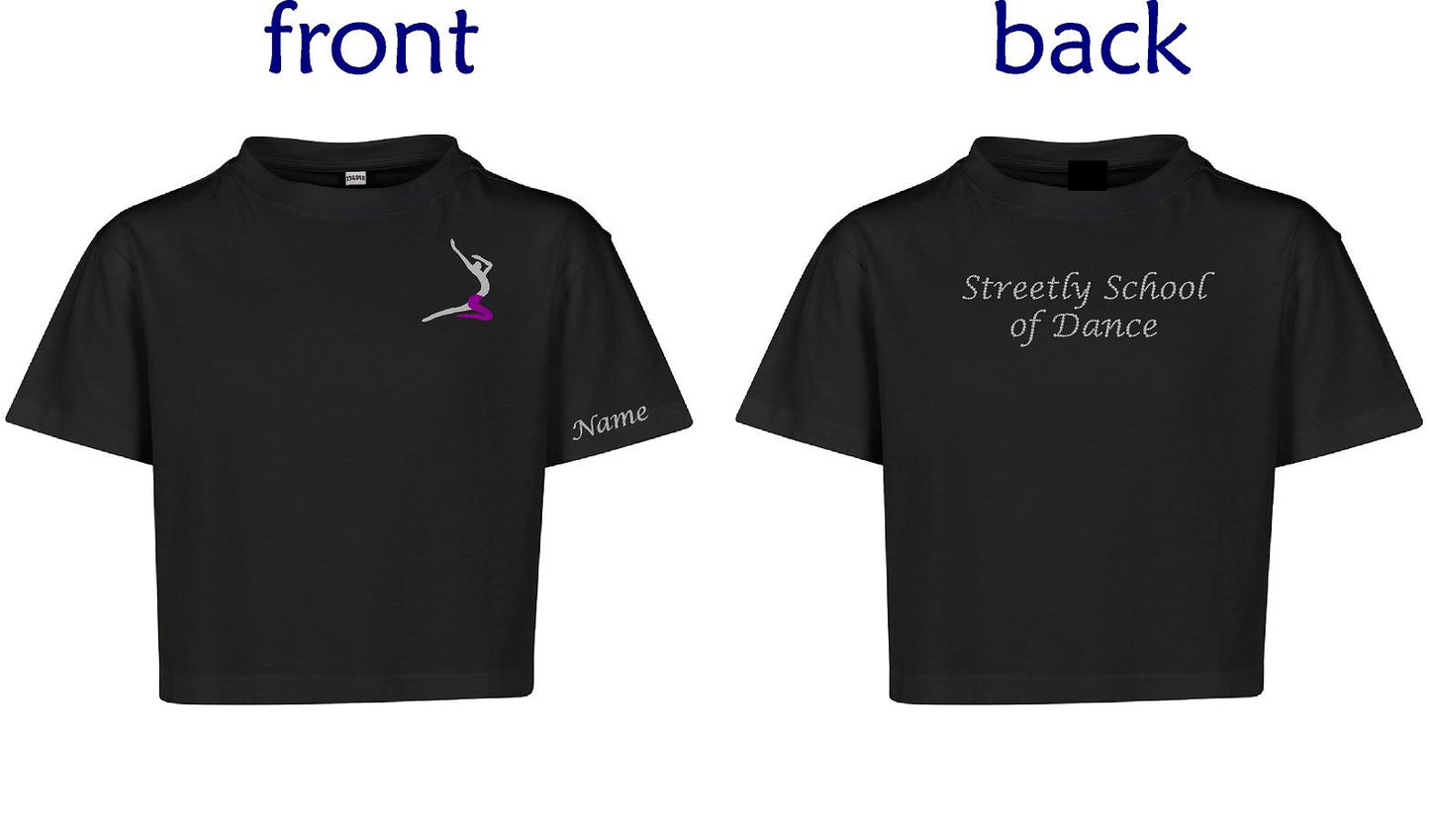 Streetly School of Dance Cropped T-Shirt - Juniors