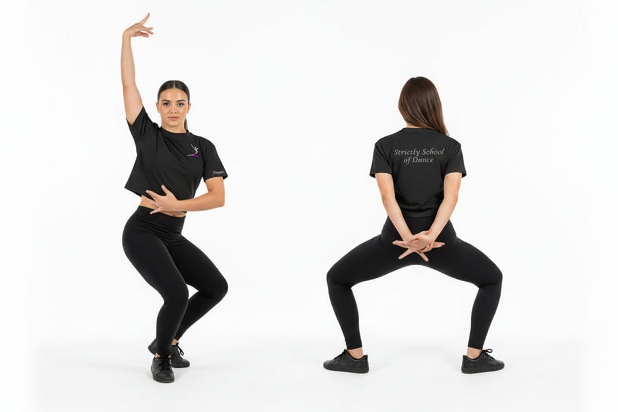 Streetly School of Dance Cropped T-Shirt - Seniors