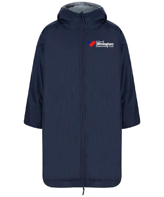City of Birmingham Swimming Club Weatherproof Changing Robe (also known as Dry Robes) - Adults