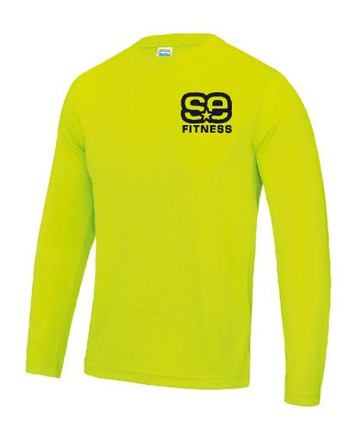 SE Fitness Electric Yellow T-Shirt - Long Sleeve