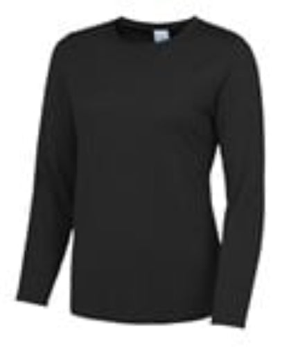 JC002 Long Sleeve T-Shirt BLACK