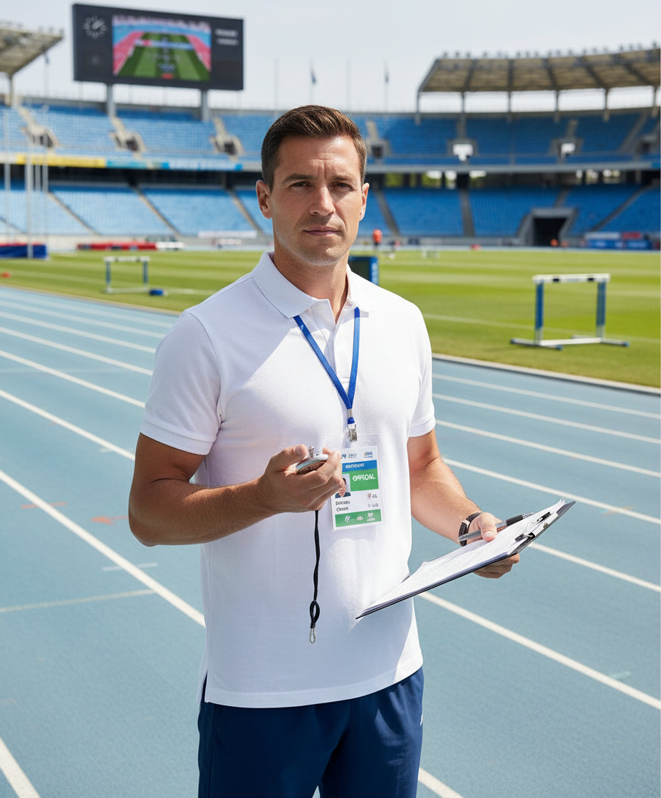 Solihull and Small Heath Athletics Club Officials Polo Shirt Unisex fit