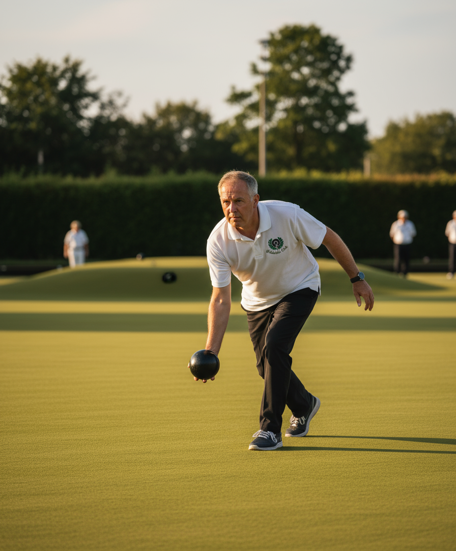 Goldieslie Bowls Club - New mens cool polo