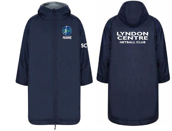 Lyndon Centre NC Weatherproof Changing Robe (some people call them Dry Robes) - NAVY - JUNIOR - Age 5/9