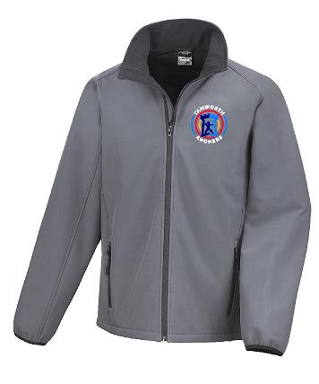 Tamworth Archery Zipped Softshell Jackets Mens Fit