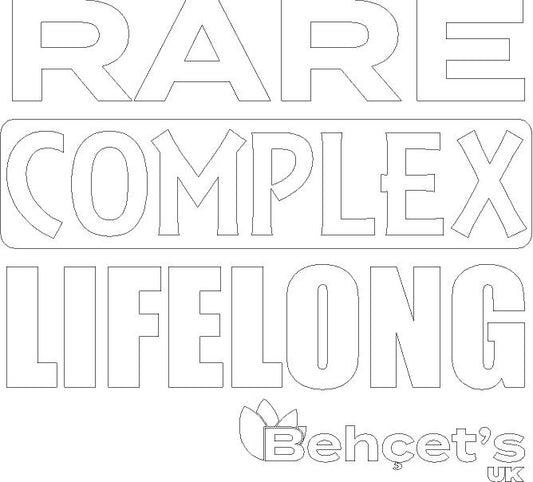 Behcets Rare Complex Lifelong White