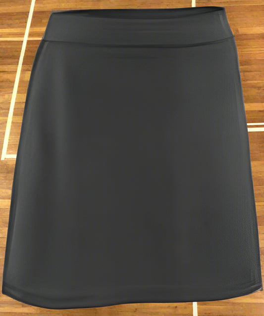 Black skort