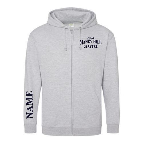 Maney Hill School Leavers Zipped Hoodie