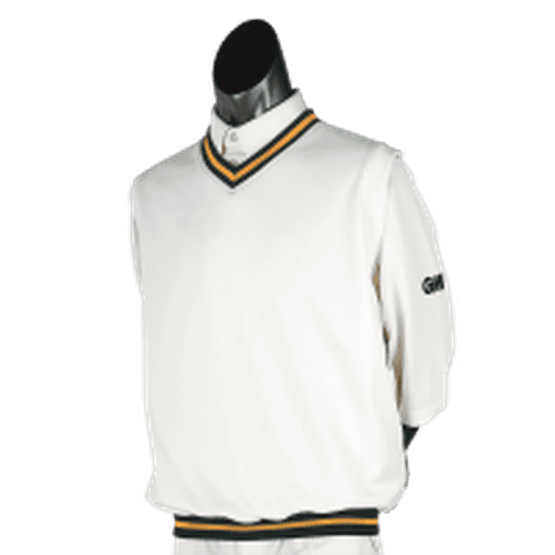 GM Teknik Slipover - Green Gold Green - Sportologyonline - Gunn and Moore