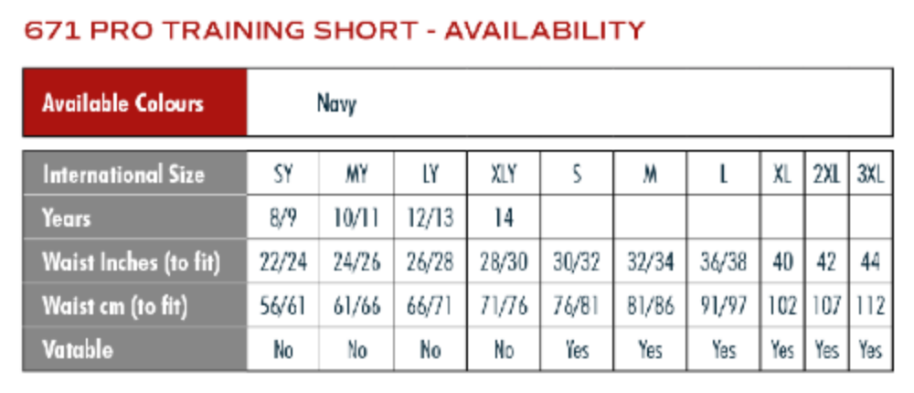 Worcestershire County Hockey Shorts