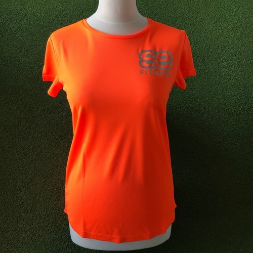 SE Fitness Orange Reflective T-Shirt - Short Sleeve - Sportologyonline - Sportologyonline