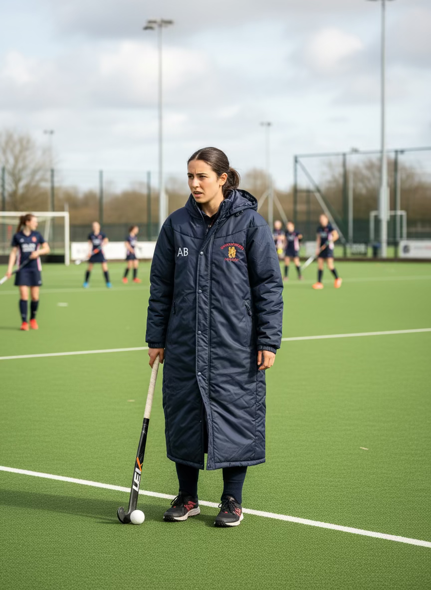 Warwickshire County Hockey Bench Coat