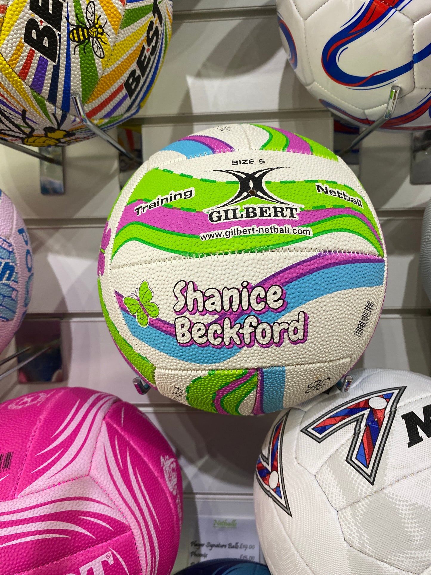 Gilbert Signature Netballs - Shanice Beckford