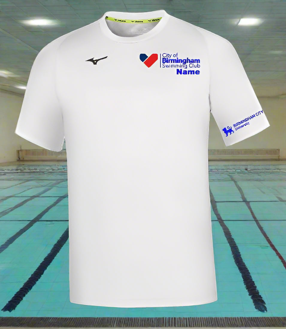 City of Birmingham Swimming Core T-Shirt - Ladies Fit