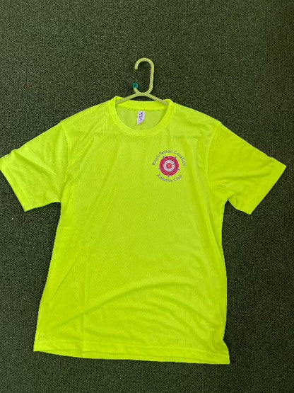 Royal Sutton Coldfield Athletic Electric Yellow T-Shirt - Short Sleeve Adults