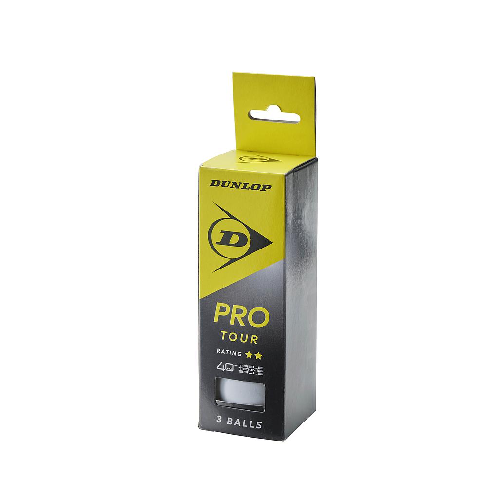 Dunlop 40+ Pro Tour TT Balls - Pack of 3