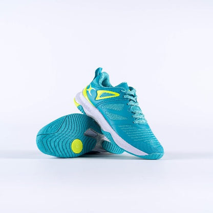 Gilbert Impact Netball Shoes - Blue Yellow