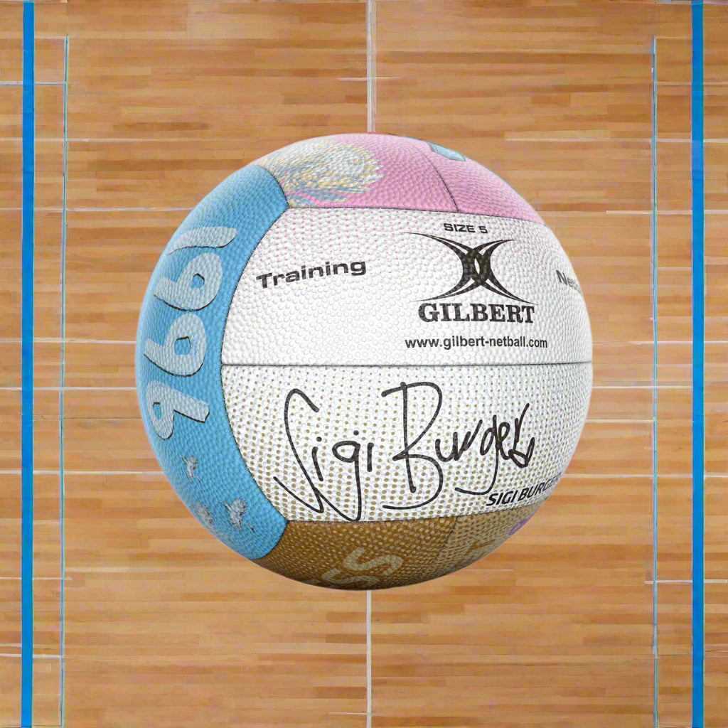 Gilbert Signature Netballs - Sigi Burger