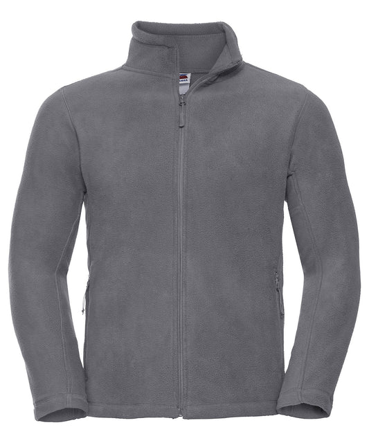 Mens Full Zip Fleece - Convoy Grey