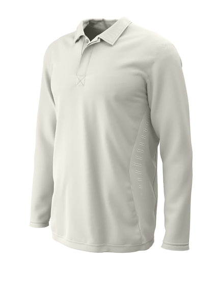 Radial Long Sleeve Cricket Shirt - Adult