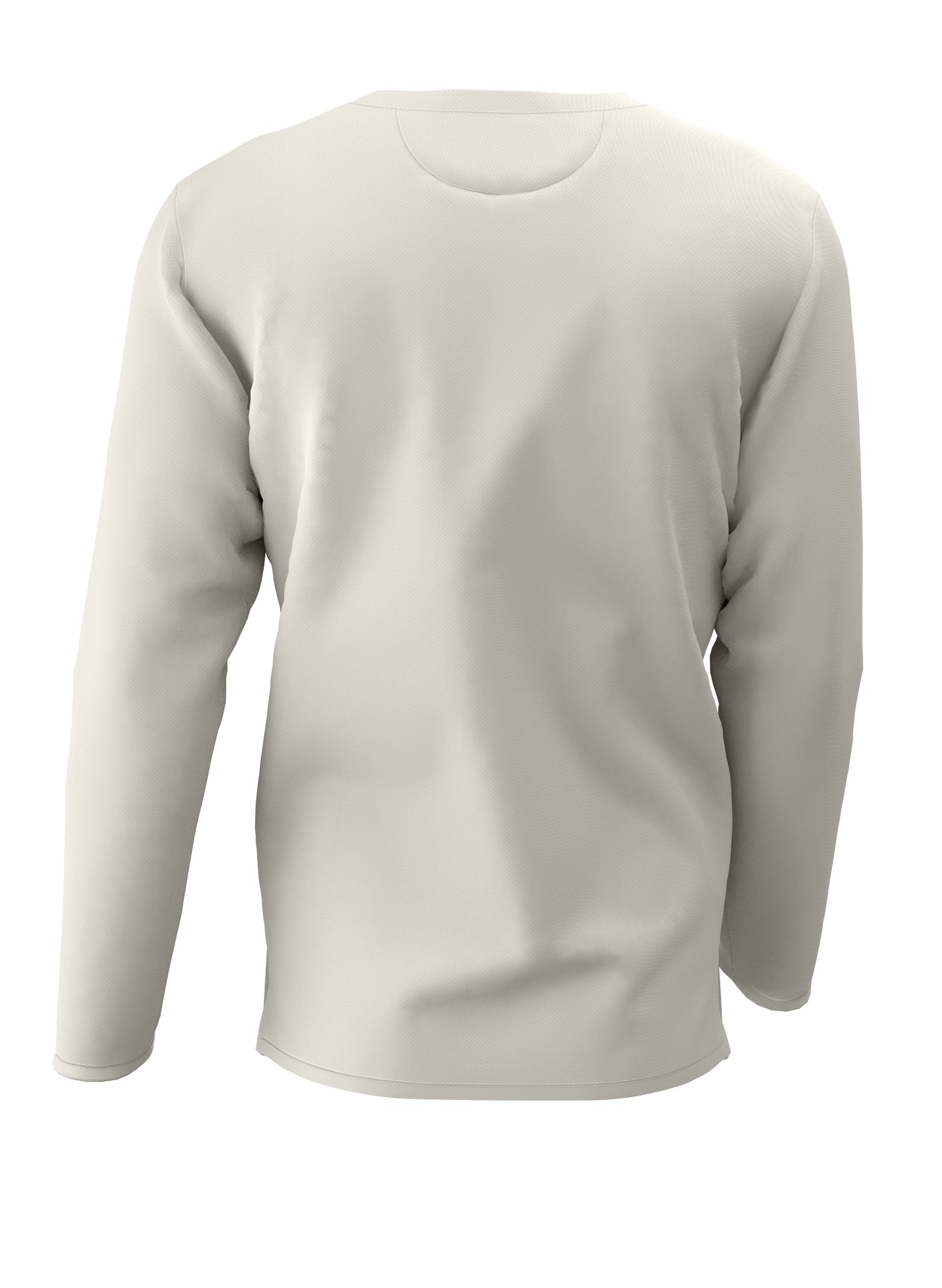 Radial Cricket Sweater - White Only - Adults