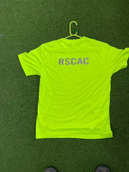 Royal Sutton Coldfield Athletic Electric Yellow T-Shirt - Short Sleeve Adults