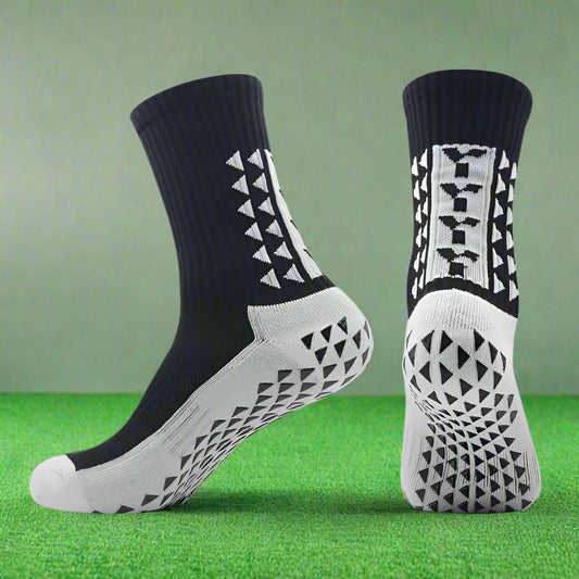Black Y1 Anti-Slip Socks