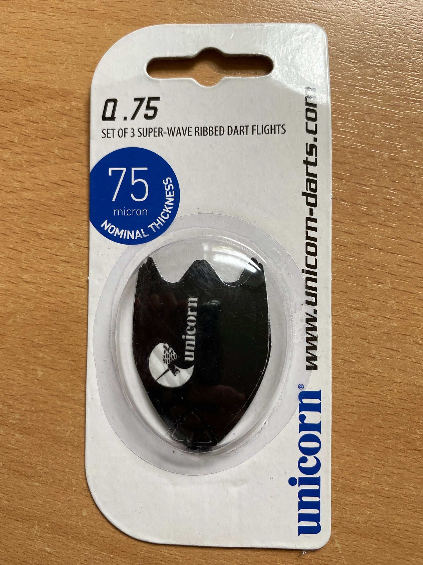 Core .75 Plus Fin Shape - Black