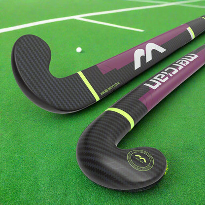HSELCF9525PRO Hockey Stick ELITE CF95Pro_2 Sticks Angled Head to Handle