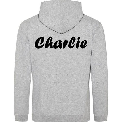 Dance Dream Believe Zipped Hoodie - With Name