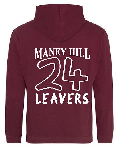 Maney Hill School Leavers Zipped Hoodie
