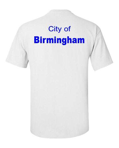 City of Birmingham Swimming Core T-Shirt - Mens Fit with Name