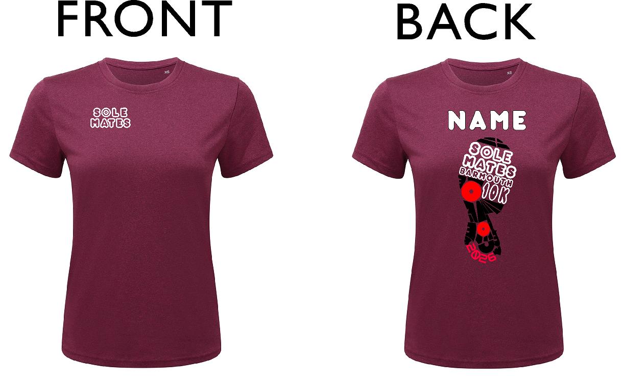 Barmouth Fun Run t-shirts