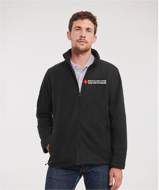 Black Country Circuit Club Mens Full Zip Fleece