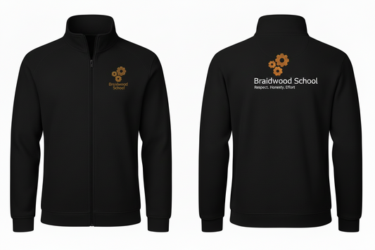 Braidwood School College Full Zip Jacket