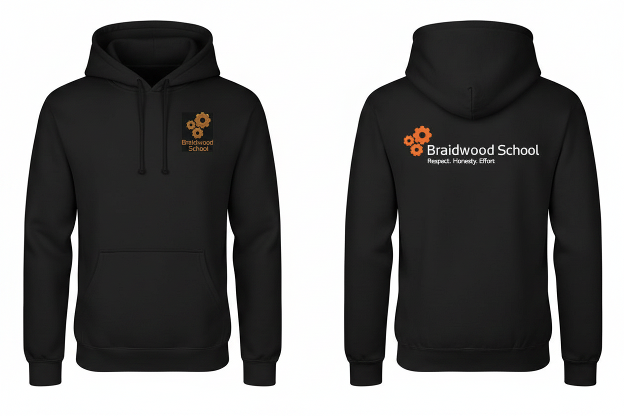 Braidwood School College hoodie