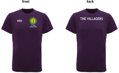Checkley CC Purple Shirts
